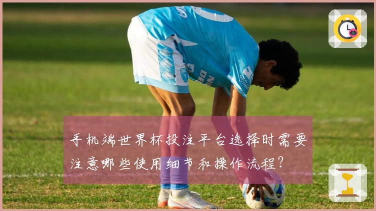 手机端世界杯投注平台选择时需要注意哪些使用细节和操作流程？