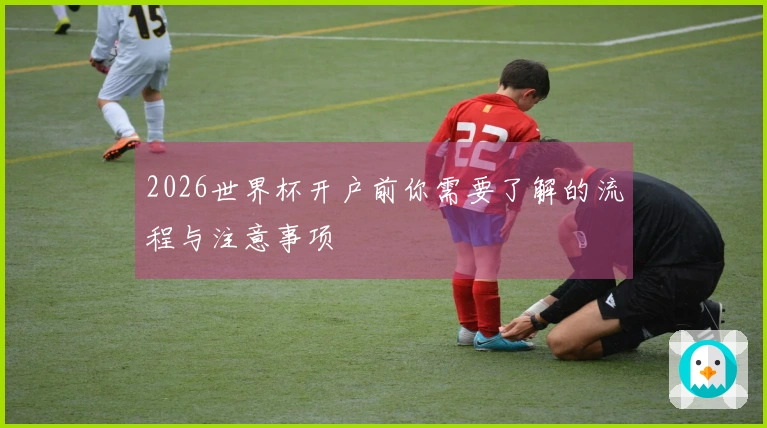 2026世界杯开户前你需要了解的流程与注意事项