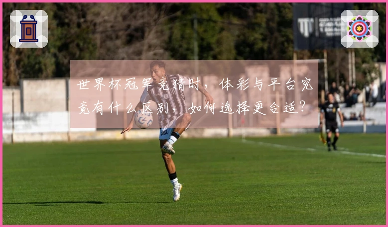 世界杯冠军竞猜时，体彩与平台究竟有什么区别，如何选择更合适？