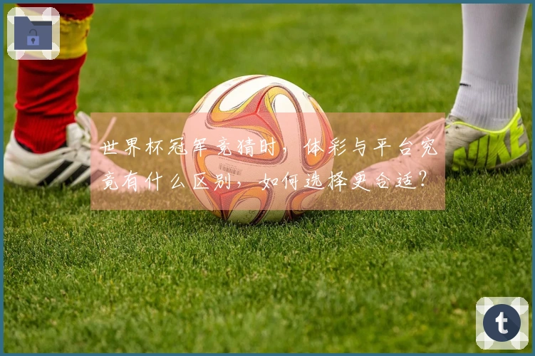 世界杯冠军竞猜时，体彩与平台究竟有什么区别，如何选择更合适？